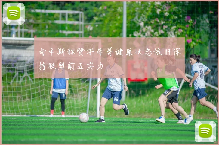 考辛斯称赞字母哥健康状态依旧保持联盟前五实力